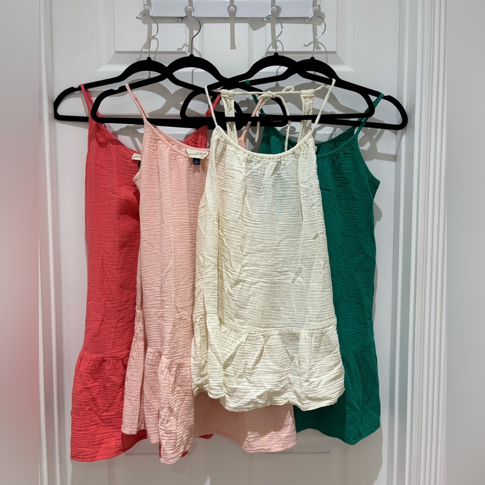 Lot of 4 Target Gauze dresses XS